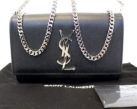 Yves Saint laurent clutch bag with chain 